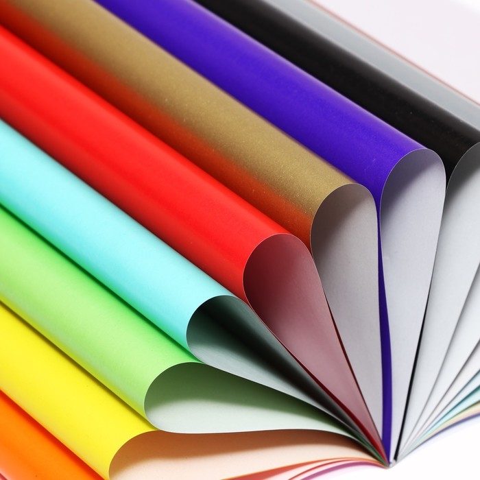 Бумага цветная А4, 16 листов 16 цветов Kuromi, мелованная, односторонняя, на скрепке, (золото + серебро) Бумага цветная А4, 16 листов 16 цветов Kuromi, мелованная, односторонняя, на скрепке, (золото + серебро)