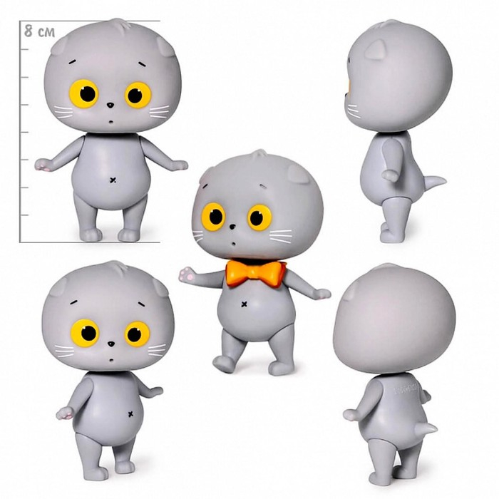 Коллекционная фигурка с одеждой «Мини Басик. Новые открытия», 5 предметов одежды, 8 см Коллекционная фигурка с одеждой «Мини Басик. Новые открытия», 5 предметов одежды, 8 см