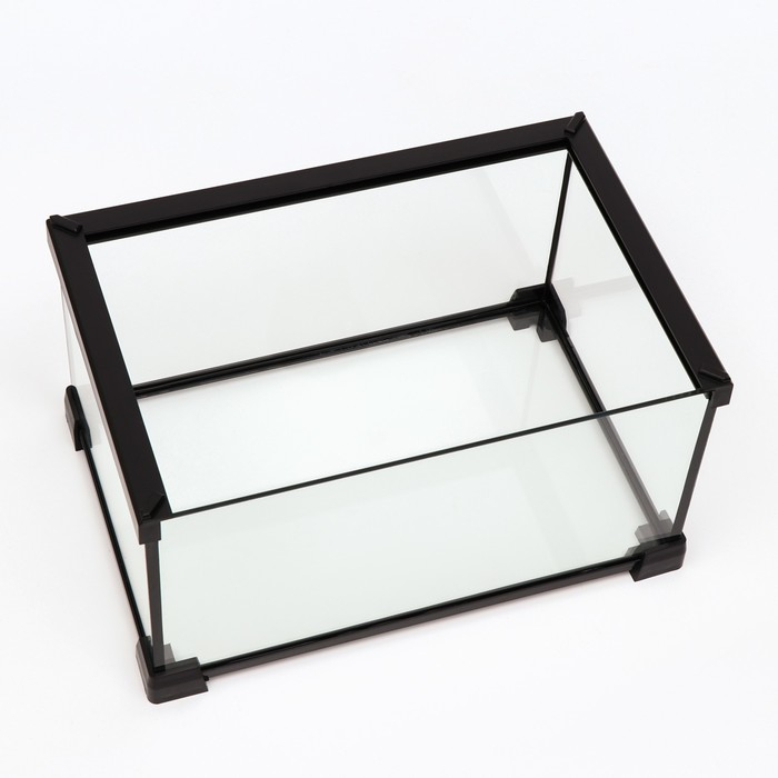 Террариум для рептилий 9,6 л, с креплением для предотвращения побега, 30 х 20 х 16 см Террариум для рептилий 9,6 л, с креплением для предотвращения побега, 30 х 20 х 16 см