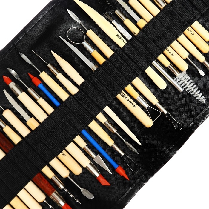 Набор инстр для лепки и модел BRAUBERG ART CLASSIC 30 шт в скрутке Набор инстр для лепки и модел BRAUBERG ART CLASSIC 30 шт в скрутке