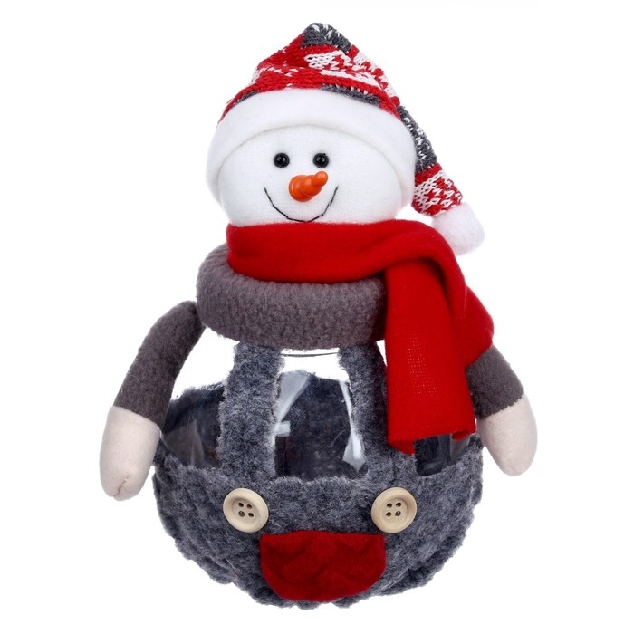 Конфетница «Новый год», баночка, виды МИКС Конфетница «Новый год», баночка, виды МИКС