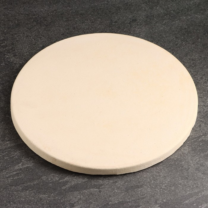 Камень для выпечки круглый, 34х2см Камень для выпечки круглый, 34х2см