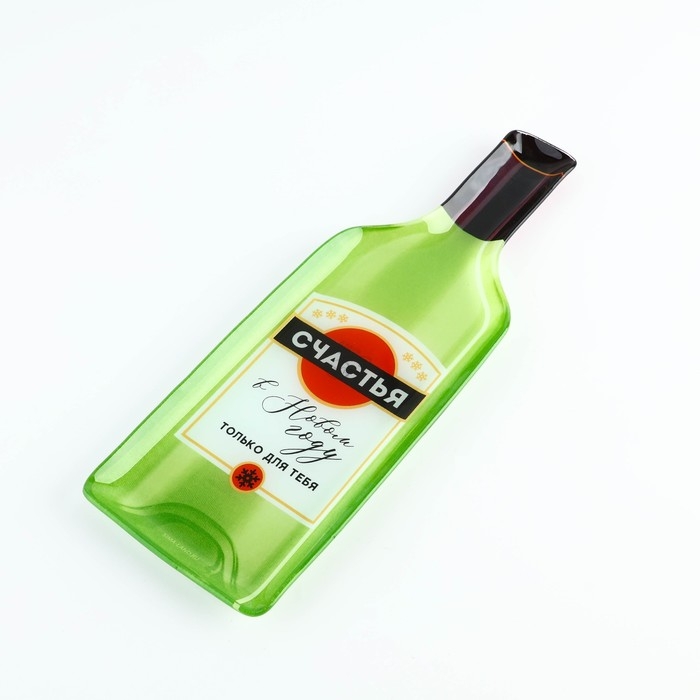 Новый год. Тарелка «Счастья в Новом году», 11,3 х 34,5 см