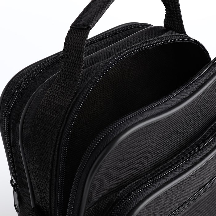 Сумка мужская «Сакси», цвет чёрный Сумка мужская «Сакси», цвет чёрный