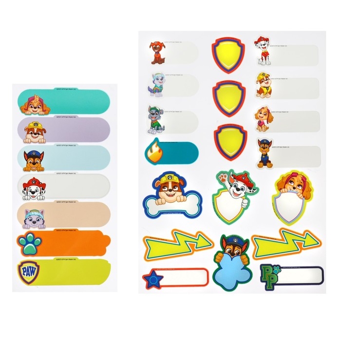 Набор термонаклеек для одежды Набор термонаклеек для одежды "Щенки-друзья", Щенячий патруль