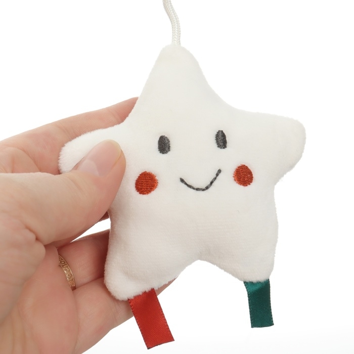 Подвеска - погремушка «Совушка», пищалка, шуршит, на кроватку, коляску, Крошка Я Подвеска - погремушка «Совушка», пищалка, шуршит, на кроватку, коляску, Крошка Я