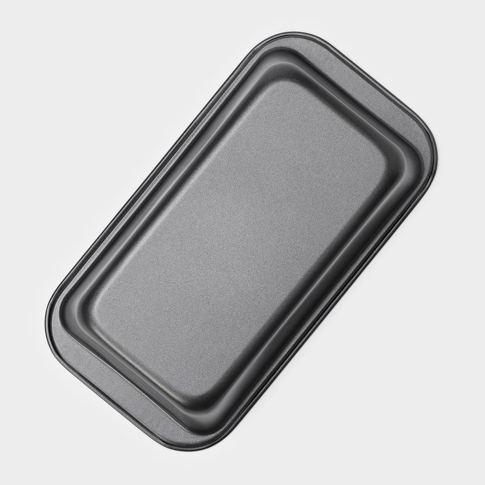 Форма для выпечки Доляна «Жаклин. Хлеб», 27×15×5,5 см, антипригарное покрытие, цвет чёрный Форма для выпечки Доляна «Жаклин. Хлеб», 27×15×5,5 см, антипригарное покрытие, цвет чёрный