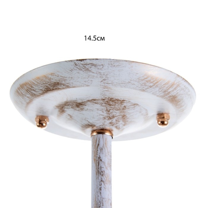 Люстра 2150/3 E27 40Вт белый с золотой патиной 47х47х35 см. Модель F761TT-700 Люстра 2150/3 E27 40Вт белый с золотой патиной 47х47х35 см. Модель F761TT-700