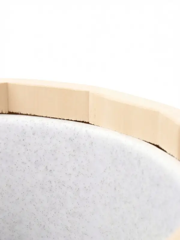 Ведро-запарник для бани и сауны, 20 л, деревянное, пластмассовая вставка