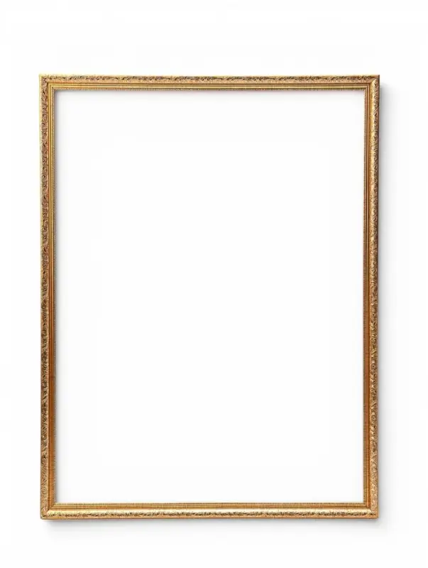Рама для картин и зеркал Estelle Classic, пластик, 60&times;80 см, золотой