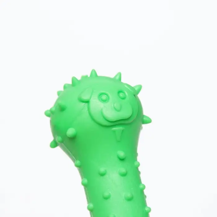 Игрушка-дразнилка для собак &laquo;Поймай меня!&raquo;, 9.5 см, TPR, зелёная