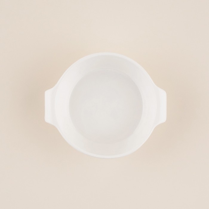 Форма для выпечки из жаропрочной керамики SL Home «Санторини», 250 мл, 13,6×12×4,5 см, цвет белый Форма для выпечки из жаропрочной керамики SL Home «Санторини», 250 мл, 13,6×12×4,5 см, цвет белый