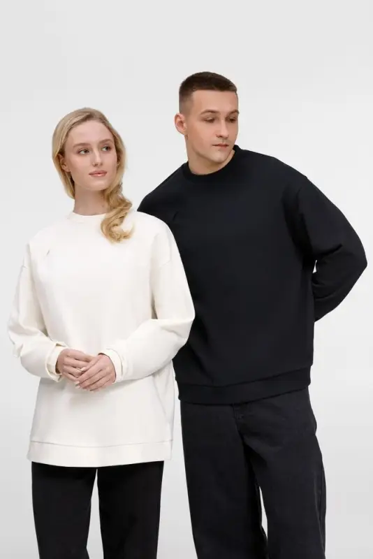 Свитшот унисекс Sinkopa, черный, размер XS/S Свитшот унисекс Sinkopa, черный, размер XS/S