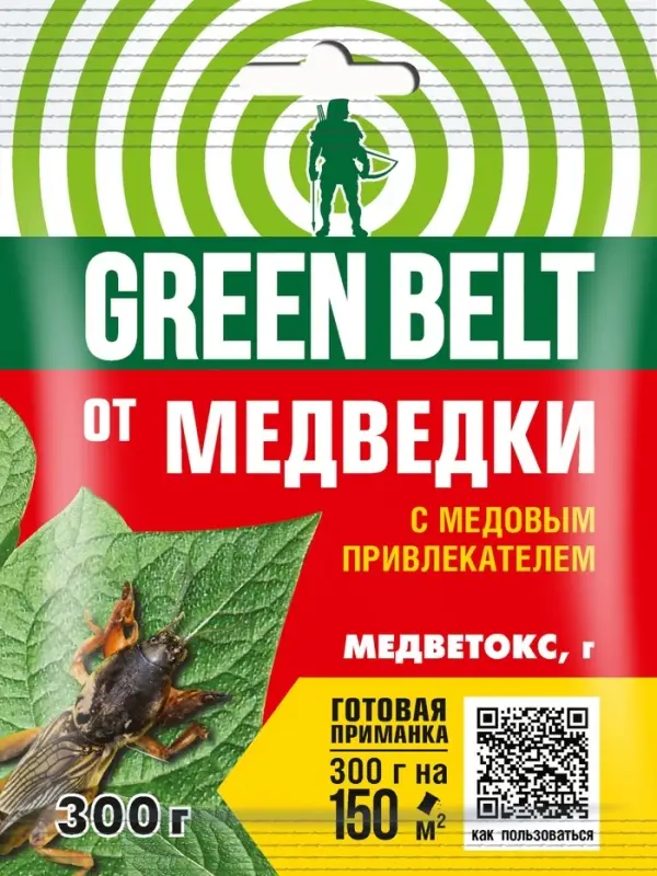 Средство Медветокс GREEN BELT 300 гр Средство Медветокс GREEN BELT 300 гр