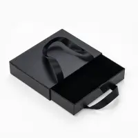 Набор коробочек подарочных 6 шт. под набор &laquo;Премиум&raquo;, 12&times;16 см, чёрный