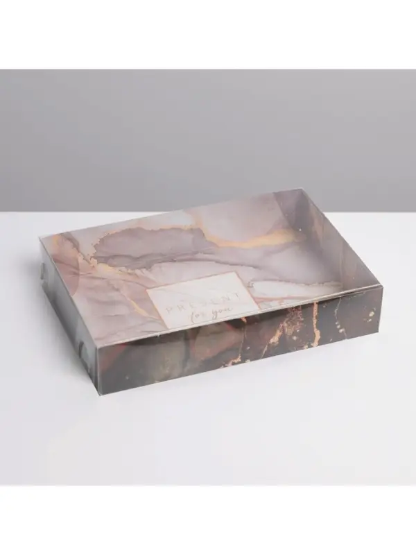 Коробка кондитерская Present, 18&times;12&times;3.5 см