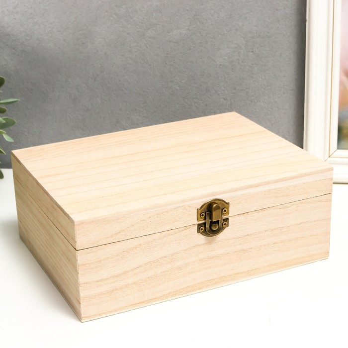 Шкатулка дерево для росписи, 22х8,5х16,5 см Шкатулка дерево для росписи, 22х8,5х16,5 см