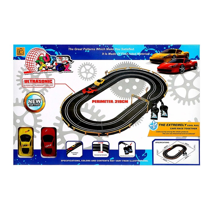 Автотрек «Крутой поворот», работает от батареек Автотрек «Крутой поворот», работает от батареек