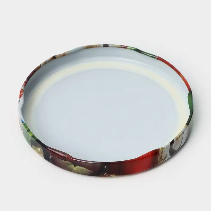 Крышка для консервирования Komfi «Калейдоскоп», ТО-100, жесть, винтовая, лак, литография, фасовка 15 шт., разноцветная Крышка для консервирования Komfi «Калейдоскоп», ТО-100, жесть, винтовая, лак, литография, фасовка 15 шт., разноцветная