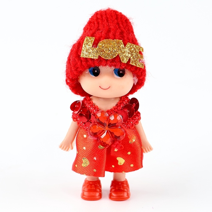 Кукла в шоубкосе, цвета микс Кукла в шоубкосе, цвета микс