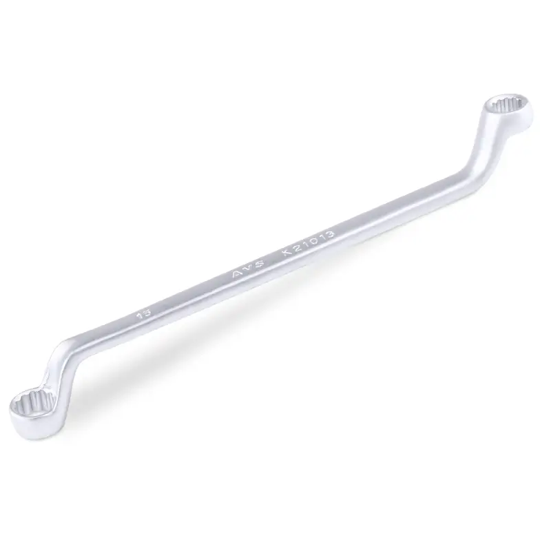 Ключ гаечный накидной изогнутый (10х13 мм) AVS K21013