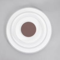 Люстра с ПДУ 1990/1 LED 130Вт 3000-6000К диммер белый 50х50х8 см BayerLux