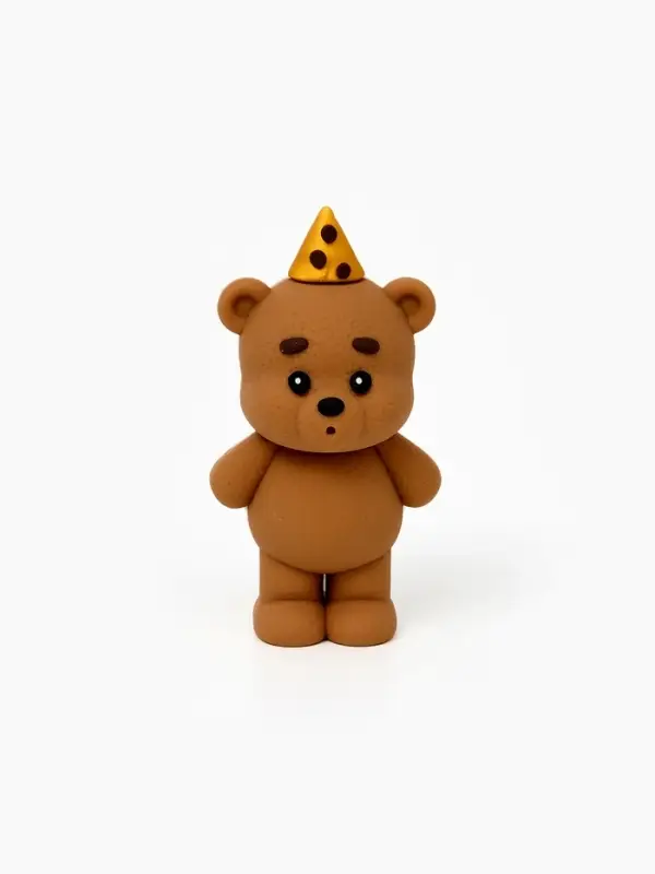 Фигурка-топпер для торта &laquo;Мишка задувает свечку&raquo;