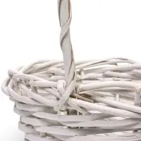 Набор корзин 2 шт, 27х77х17, 19х19х13,  лоза белый