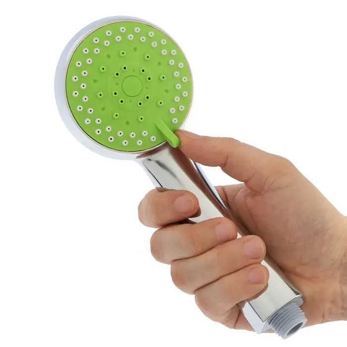 Душевая лейка 5 режимов со шлангом, держатель, крепеж в комплекте.