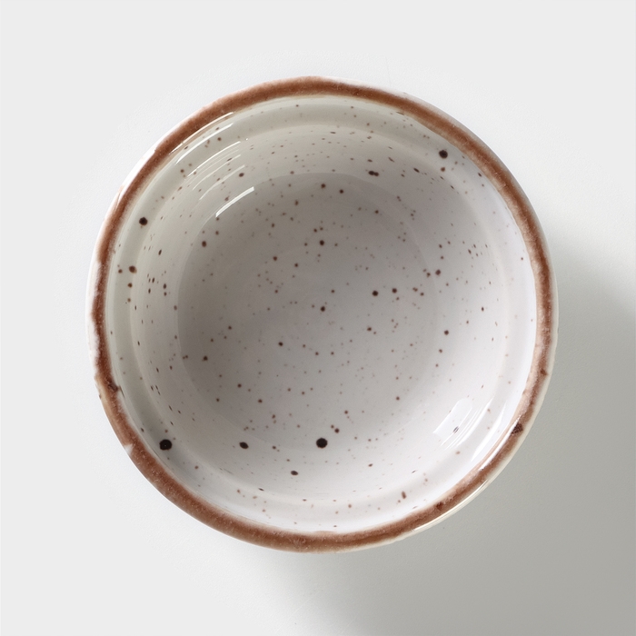 Соусник фарфоровый Punto bianca, 50 мл, d=7,5 см Соусник фарфоровый Punto bianca, 50 мл, d=7,5 см