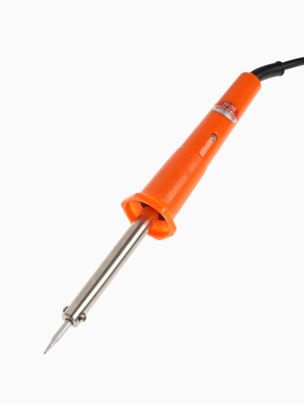 Паяльный набор ТУНДРА, паяльник 30 Вт, подставка, жало, паста, припой, 5 предметов Паяльный набор ТУНДРА, паяльник 30 Вт, подставка, жало, паста, припой, 5 предметов