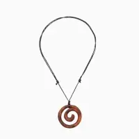 Кулон &laquo;Спираль&raquo;, дерево соно