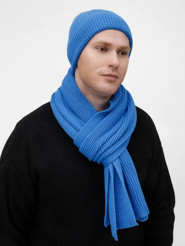 Шапка Nobilis Mono, ярко-синяя