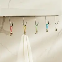 Держатели для полотенец тм VETTA, сталь Q195, ПВХ, нейлон, 5шт