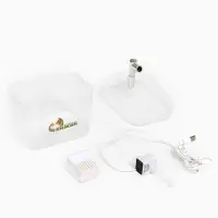 Фонтан для кошек и собак 1,5 л, 16,5 х 13 х 12 см, евророзетка, прозрачный Фонтан для кошек и собак 1,5 л, 16,5 х 13 х 12 см, евророзетка, прозрачный