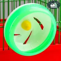 Колесо для грызунов тихое, 11 см, зелёное