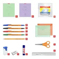 Набор первоклассника ErichKrause, 43 предмета, КЛАССНЫЙ, микс