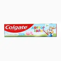 Детская зубная паста Colgate &laquo;Доктор Заяц&raquo;, со вкусом жвачки, 66 мл