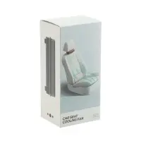 Вентилятор в салон автомобиля, на подголовник, 12 В, USB 2 м, пластик