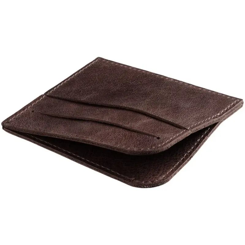 Чехол для карточек Apache, темно-коричневый Чехол для карточек Apache, темно-коричневый