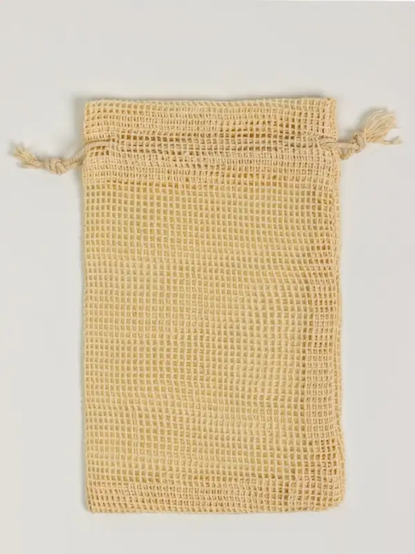 Хлопковый мешочек для украшений, подарков и трав, текстиль &laquo;Эко&raquo;, плотность 150 г/м&sup2;, 18&times;11.5 см, набор 10 шт.