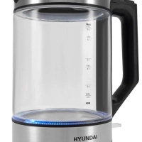 Чайник HYK-G3509 1,7л 2200Вт черный (стекло)