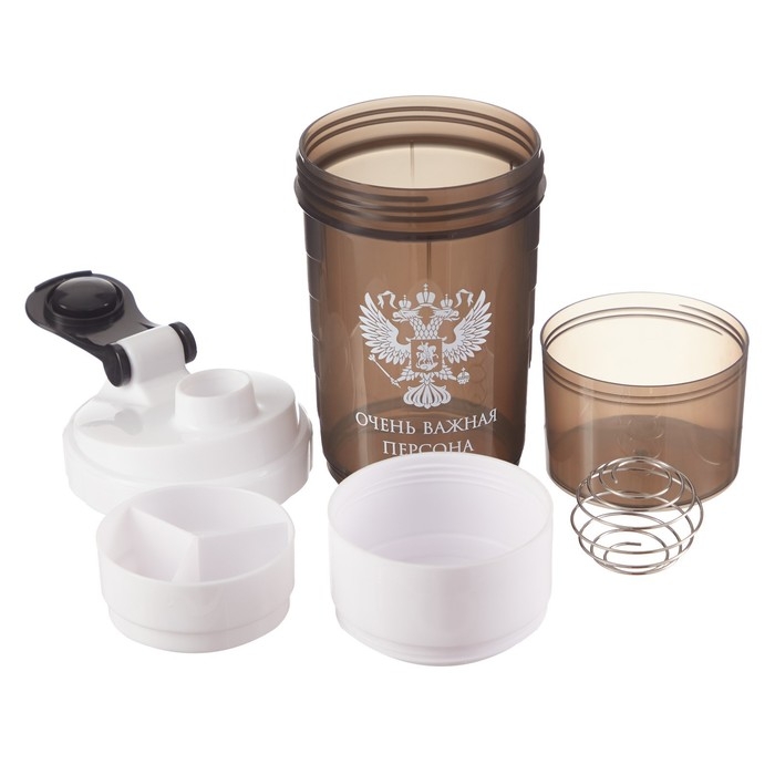 Шейкер Шейкер "Мастер К" CrossFit Plus, "Очень важная персона" спортивный , 500 мл, 17х9.5 см