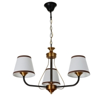 Люстра 2428/3 E27 40Вт черно-бронзовый 59,5х59,5х28 см BayerLux