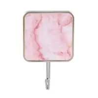 VETTA Крючки самоклеящиеся "Красный мрамор", 2шт., пластик, металл