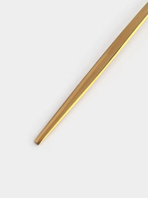 Набор столовых ложек Magistro &laquo;Блинк&raquo;, длина 22 см, 6 шт., нержавеющая сталь, золотистый