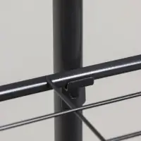 Подставка для цветов Greengo, 5 полок, 44&times;22&times;95 см, напольная, металл, тёмно-серая