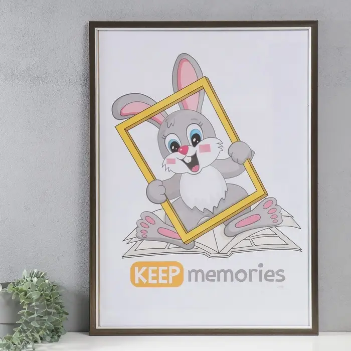 Фоторамка пластик "Плаза" 50х70 см (пластиковый экран), 2014-B70VM