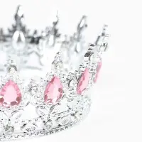 Набор декора для торта: топпер, корона, свеча