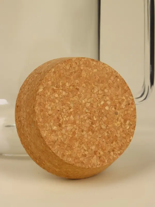 Чайник SL-Home &laquo;Эко&raquo;, 1 л, 18&times;11&times;17.5, с пробковой крышкой, стекло, прозрачный